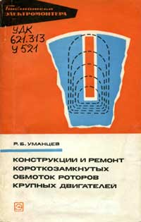 Библиотека электромонтера, выпуск 447. Конструкции и ремонт короткозамкнутых обмоток роторов крупных двигателей