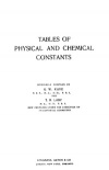 Tables of Physical and Chemical Constants