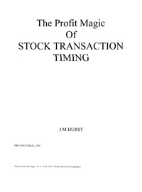 The Profit Magic Of Stock Transaction Timing