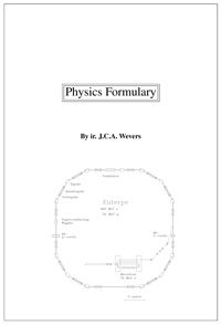 Physics formulary