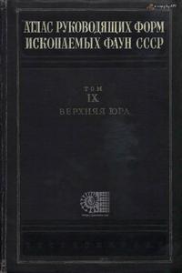 Атлас руководящих форм ископаемых фаун СССР. Том 9. Верхний отдел юрской системы